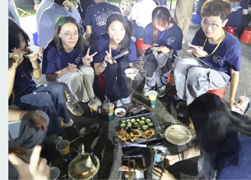 中秋系烤活動照片