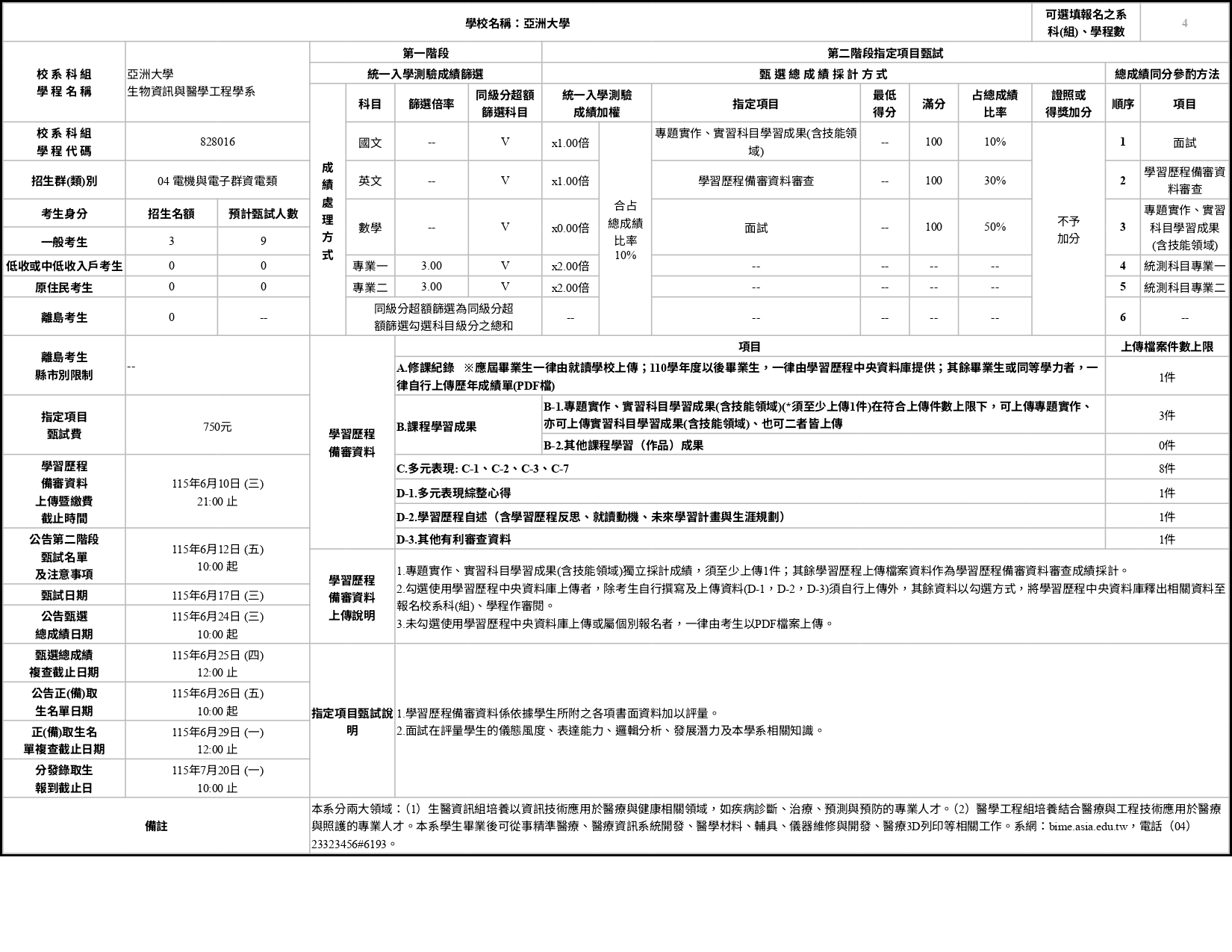 分發入學預留圖表 1